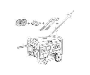 Transportation kit KS 3 KIT for Könner&Söhnen petrol generators