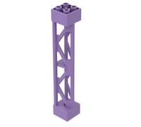Transportation Pillar Support 10PCS Compatible with Lego GDS-M217 58827 Classic Bulk Toy MOC Color:Medium Lavender 324