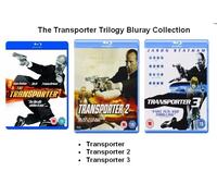 TRANSPORTER 1-3 TRILOGY PART 1 2 3 Blu Ray TRIPLE FILM MOVIE COLLECTION New R2