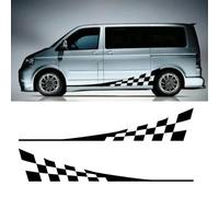 Transporter T4 T5 T6 Van Graphics Stickers Decals Camper Chequer bv-057,for VW