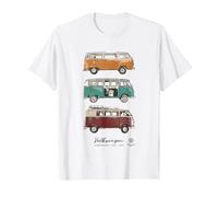 Transporter Type 2 Campervan 1950-1979 T-Shirt, Men, White, XX-Large