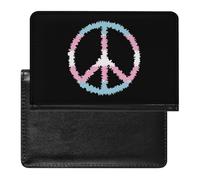 Transsexual Flag Logo Funny Passport Cover Holder for Travel Lightweight Waterproof Passport Protector