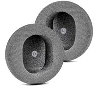 TRANSTEK Replacement Earpads Compatible with Audeze Maxwell Headphones, Maxwell Replacement Ear Cushion, Thickness and Noise Isolation Foam (Grey Fabric)
