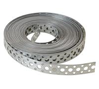 Transtools FORGB20 Builder's Galvanised Fixing Band, Box 1, Silver, 20mm x 1.0 x 10m