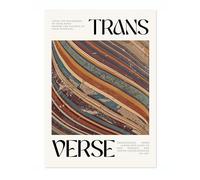 Transverse Aura Poster, Inspirational Quotes Print, Affirmations Quote Colourful Home Decor, Motivational Bedroom Wall Art, Archival Matte, A3 (Print Only) - 42x29.7cm