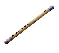 Transverse Bamboo Flutes Indian Bansuri (G# Tune) Indian Musical Instruments for Beginners/Professional 30 CM