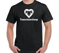 Transvision Vamp Men T Shirt Mens Wendy James 80'S Pop Rock Music Top Black