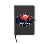 Transylvania Romania Travel Souvenir Notebook, Blank Pages, Faux Leather Cover, Planner, Journal, Workbook
