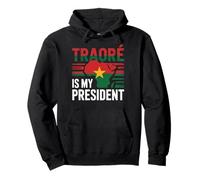 Traore is my president Burkina Faso- Ibrahim Traoré Pullover Hoodie