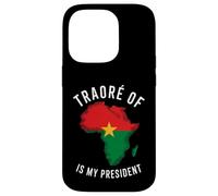 Traore of Africa is my president Burkina Faso Ibrahim Traoré Case for iPhone 14 Pro