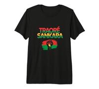 Traoré Sankara - If Africa Unites, It Becomes Unstoppable Premium T-Shirt