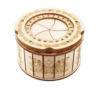 Trap Box 3D Wood Puzzle,Creative Storage Box Jigsaw Puzzles Model,DIY Self Assembly Jewelry Box Handmade Crafts,Ideal Toy and Gift