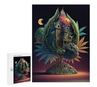 Trap House, 500 PCS Wooden Jigsaw Puzzle for Adults, Family Puzzle Night; for Shared Table Time