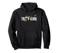 Trap King Trap Shooting Clay Pullover Hoodie