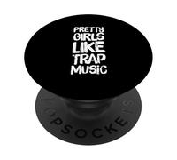 Trap Music Party Design Of Pretty Girls Like Trap Music PopSockets Adhesive PopGrip