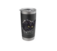 Trap Neuter Return (TNR) The Humane Solution Black Cats Stainless Steel Insulated Tumbler