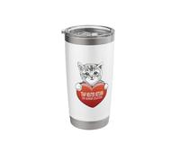 Trap Neuter Return (TNR) The Humane Solution cat Heart Love Stainless Steel Insulated Tumbler