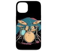 Trap Set Illustration Drum Musician Case for iPhone 13