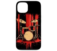 Trap Set Retro Style Drummer Electronic Drums Case for iPhone 13