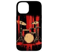 Trap Set Retro Style Drummer Electronic Drums Case for iPhone 14