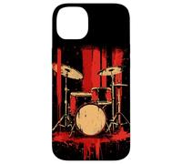 Trap Set Retro Style Drummer Electronic Drums Case for iPhone 14 Plus