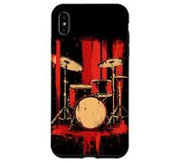 Trap Set Retro Style Drummer Electronic Drums Case for iPhone XS Max