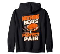 Trap Shooting Clay Target Shooter Perfect Pair Zip Hoodie