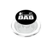 Trap Shooting Dad Clay Trap Skeet Shooting PopSockets PopGrip for MagSafe