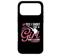 Trap Shooting Girl Trap Sporting Clay Shooter Case for iPhone 17 Pro Max
