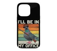 Trap Shooting I'll be In My Office Skeet Clay Pigeon Bird Case for iPhone 13 Pro