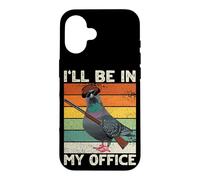 Trap Shooting I'll be In My Office Skeet Clay Pigeon Bird Case for iPhone 16