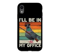 Trap Shooting I'll be In My Office Skeet Clay Pigeon Bird Case for iPhone XR