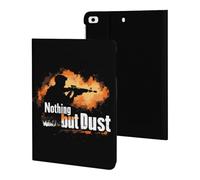 Trap Shooting Nothin But Dust Cute Tablet Case Unisex Slim Hard Protective Cover Compatible with iPad 9th/ 8th/ 7th