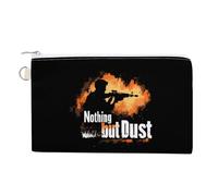 Trap Shooting Nothin But Dust Cute Zero Wallet for Women Men Lightweight Coin Pouch with Zippered