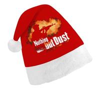 Trap Shooting Nothin But Dust Fashion Christmas Hat Soft Breathable Xmas Beanie Santa Headwear for New Year Party