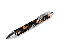 Trap Shooting Nothin But Dust Fashion Retractable Ballpointpen 0.5 Fine Writing Pens Black Ink Click Pen Office Supplies 1 PCS