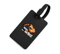 Trap Shooting Nothin But Dust Funny Luggage Tag Travel Baggage Name ID Card Personalized Suitcase Tags