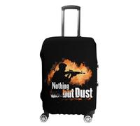 Trap Shooting Nothin But Dust Washable Suitcase Cover Protective Luggage Case Covers Elastic Baggage Protector S