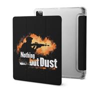 Trap Shooting Nothing But Dust Cute Tablet Case with Pencil Holder Unisex Slim Hard Protective Cover Compatible with iPad 2020 /Pro 2020/2020 AIR 4 /Pro 2021