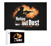 Trap Shooting Nothing But Dust Funny Wooden Picture Puzzle for Adults Challenge Intellectual Game Jigsaw Birthday Gifts