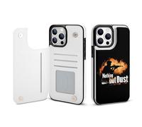 Trap Shooting Nothing But Dust Printed Wallet Phone Case Unisex Trendy Cellphone Protective Cover Compatible with iPhone 13/1 3 Pro/13 Pro Max/13 Mini