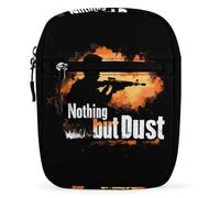 Trap Shooting Nothing But Dust Trendy Crossbody Bag for Men Women Small Satchel Men Sling Adjustable Shoulder Strap Messenger