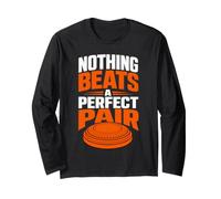 Trap Shooting Perfect Pair Clay Target Shooter Long Sleeve T-Shirt