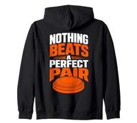 Trap Shooting Perfect Pair Clay Target Shooter Zip Hoodie