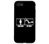 Trapeze Artist Your Wife My Wife Husband Funny Trapeze Case for iPhone SE (2020) / 7/8