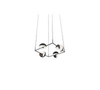 TRAPEZE QuartettePendel 169x169 cm Black