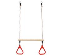 Trapeze Swing Bar with Rings Baby Toddler Climbing Frame Set vidaXL