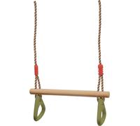 SET: swing with Rings/Rope Ladder/Red Plate Swing-Gymnastics monkey bar trapeze