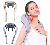 Trapezius Cervical Massage Device, Massage Master for Shoulder Neck Lower Abdominal, Cervical Traction Back Pillow, Sleeping Shoulder Pillow, Relieves Back Pain (2Pc)