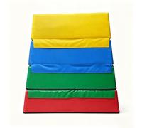 Trapezoid Jump Box for Kids, 3/4-in-1 Stackable Design with Shock-Absorbing EPE Foam & Wipe-Clean Leather Surface for Home Outdoor Play Garden Activities(Size:L:90cm*W:60cm,Color:H:88cm)